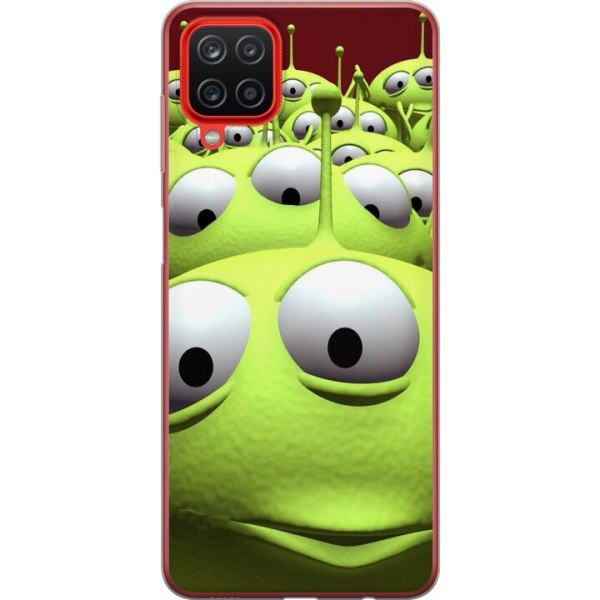 Samsung Galaxy A12 Läpinäkyvä kuori Toy Story - Aliens