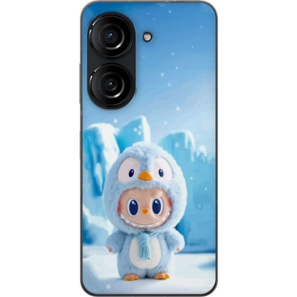 Asus Zenfone 10 Gennemsigtig cover sort ridder fortnite