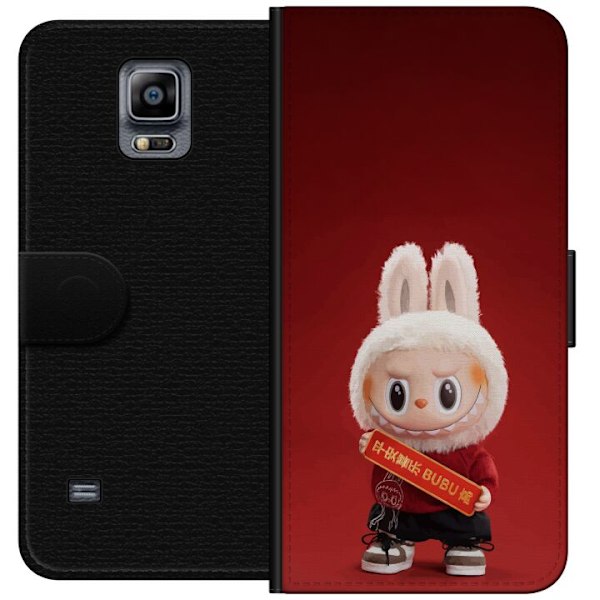 Samsung Galaxy Note 4 Lompakkokotelo Pop Mart The Monsters Labubu Onnea Vinyl Nukke