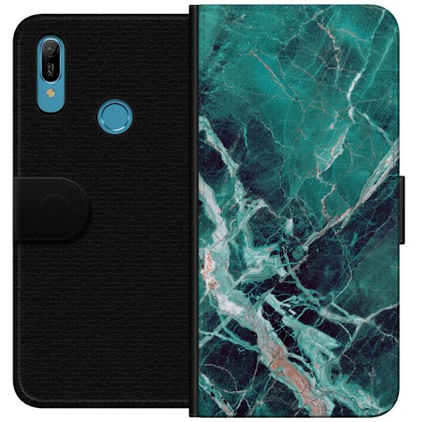 Huawei Y6 (2019) Tegnebogsetui Marmar