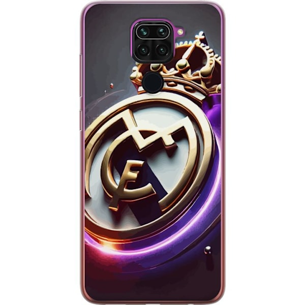 Xiaomi Redmi Note 9 Gennemsigtig cover Real Madrid CF