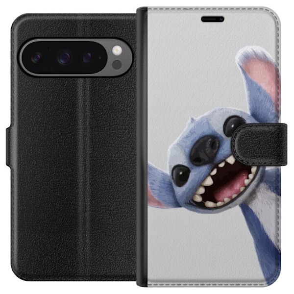 Google Pixel 9 Pro XL Lommeboketui Stitch i Fart - Kawaii Desi