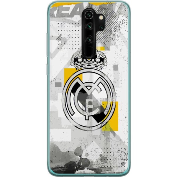 Xiaomi Redmi Note 8 Pro  Gennemsigtig cover Real Madrid