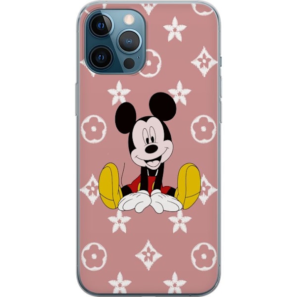 Apple iPhone 12 Pro Max Läpinäkyvä kuori Mickey Mouse