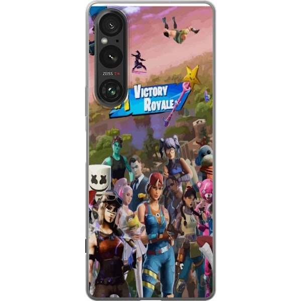 Sony Xperia 1 VI Gennemsigtig cover Fortnite