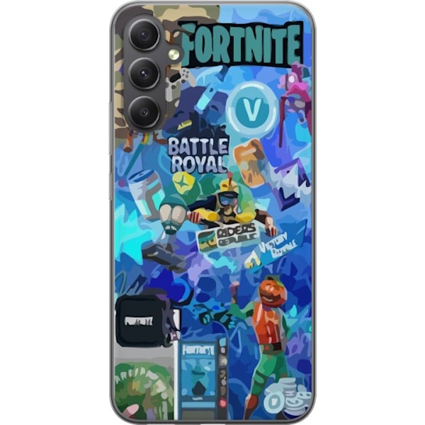 Samsung Galaxy A15 5G Gjennomsiktig deksel Fortnite