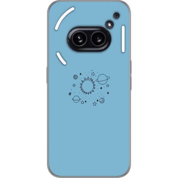 Nothing Phone (2a) Gennemsigtig cover Rummet