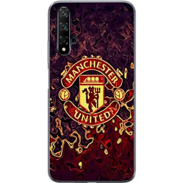 Huawei nova 5T Gennemsigtig cover Manchester United