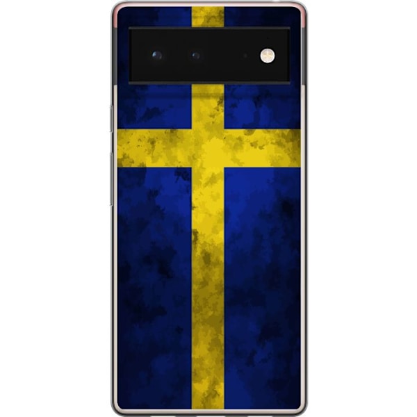 Google Pixel 6 Läpinäkyvä kuori Ruotsi