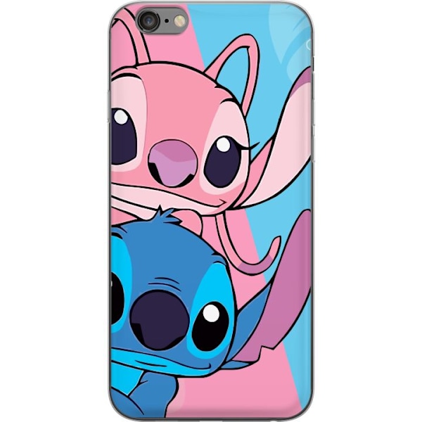 Apple iPhone 6 Plus Läpinäkyvä kuori Stitch & Angel