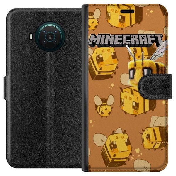 Nokia X10 Tegnebogsetui Minecraft Bi