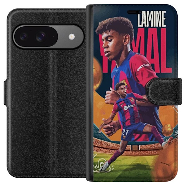 Google Pixel 9 Lompakkokotelo Lamine Yamal - FCB