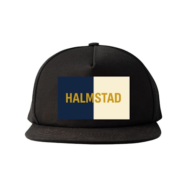 Snapback Aikuisille | Säädettävä Lippis Halmstad – jalka musta one size