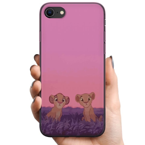 Apple iPhone 8 TPU Matkapuhelimen kuori Vaaleanpunainen