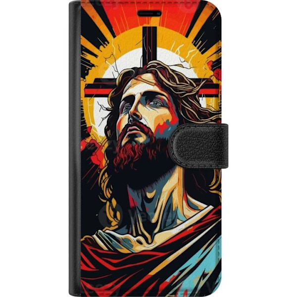 OnePlus Nord CE3 Plånboksfodral Jesus & Kort – religiöst m