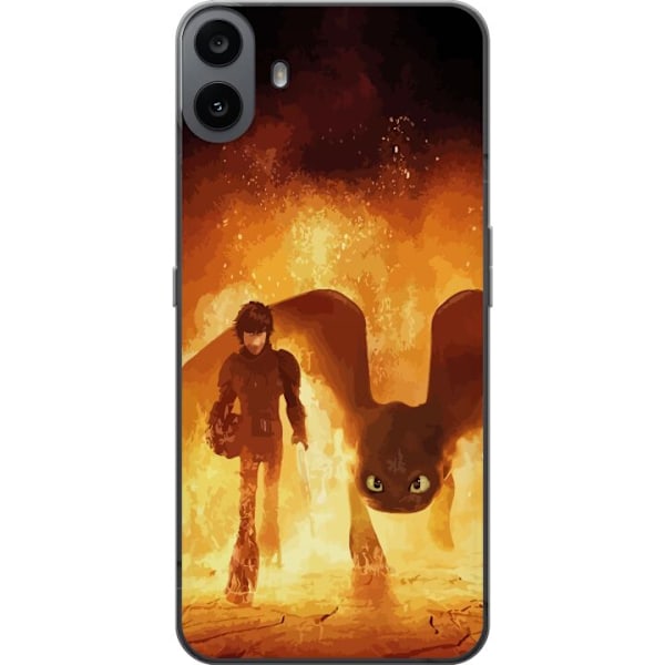 Nothing CMF Phone 1 Läpinäkyvä kuori Loikkakouluttaja