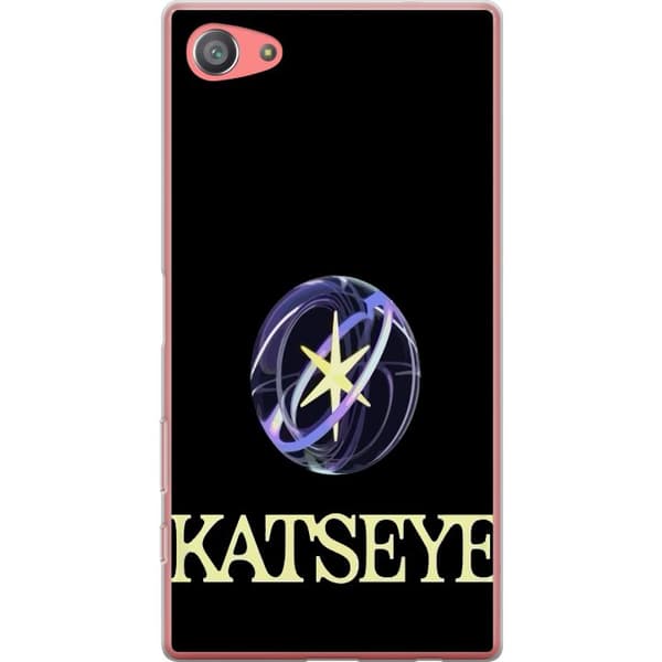 Kompatibelt Mobildeksel til Sony Xperia Z5 Compact KATSEYE logotyp svart