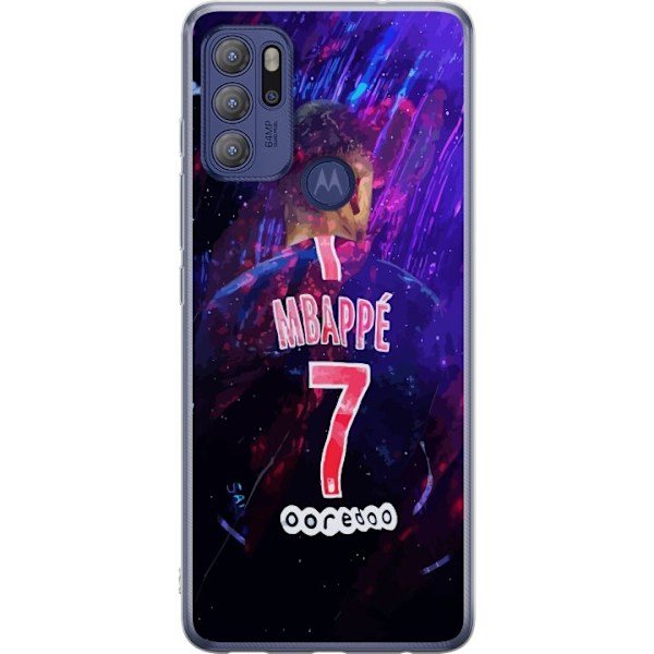 Motorola Moto G60S Gennemsigtig cover Mbappe