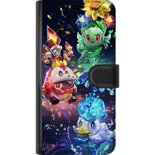 Kompatibelt Plånboksfodral till Samsung Galaxy A40 Pokémon