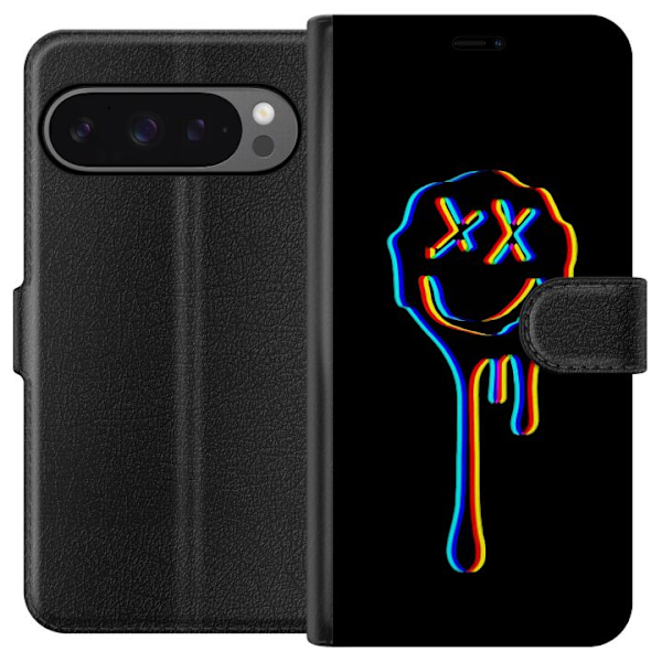 Google Pixel 9 Pro XL Lommeboketui Melting Smiley