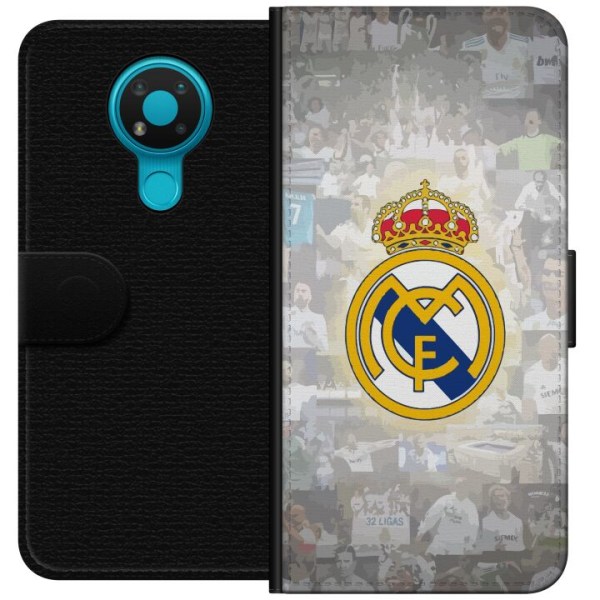 Nokia 3.4 Plånboksfodral Real Madrid