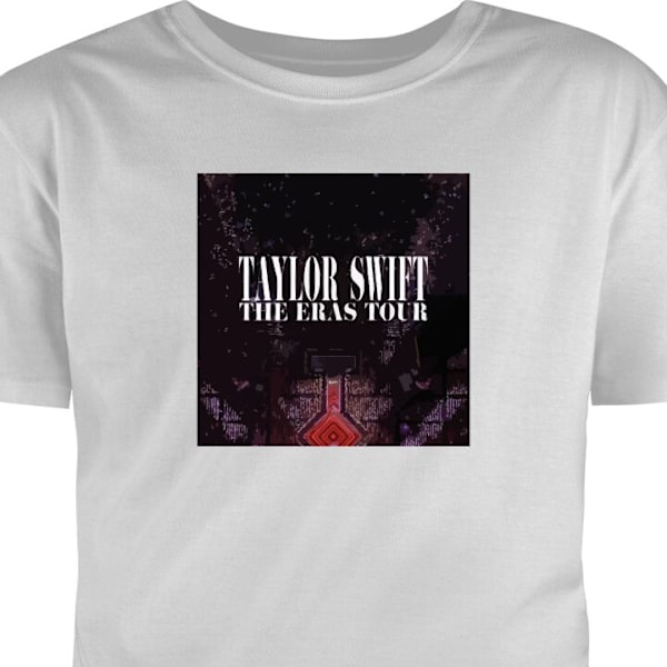 T-shirt för Vuxen | Klassisk Vuxen-T-shirt Taylor Swift grå S