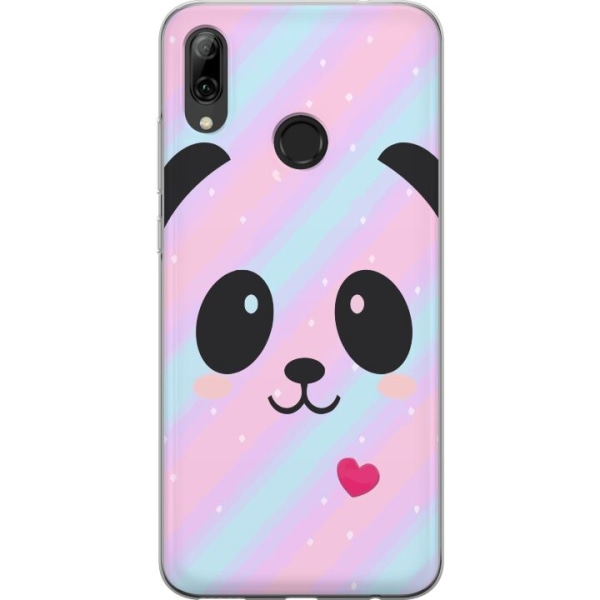 Huawei P smart 2019 Gennemsigtig cover Regnbue Panda