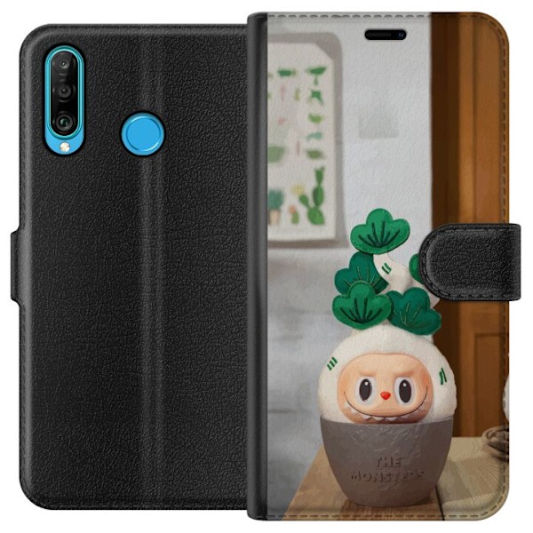 Huawei P30 lite Lompakkokotelo SUURUSTEN Tuittupuut