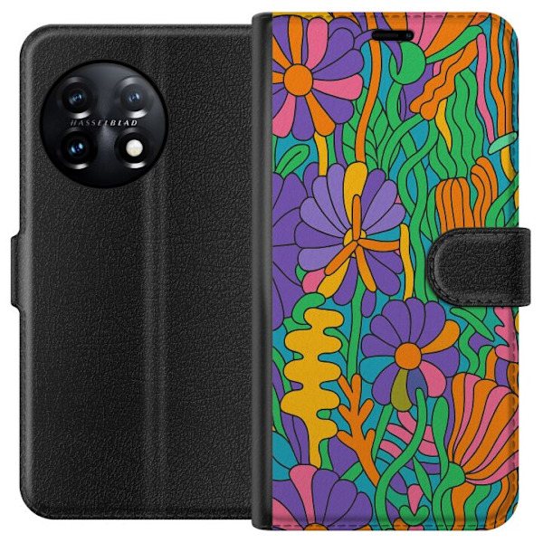 OnePlus 11R Lompakkokotelo Värien räjähdys