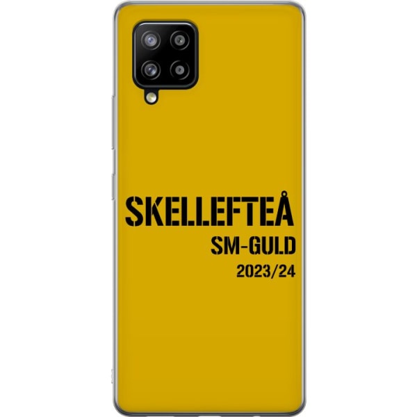 Samsung Galaxy A42 5G Läpinäkyvä kuori Skellefteå SM KULTA