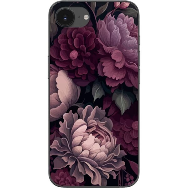 Kompatibelt Mobildeksel til Apple iPhone 16e Blommor