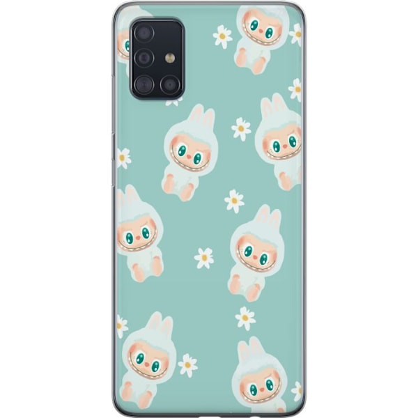 Samsung Galaxy A51 Läpinäkyvä kuori Labubu Candy Vibes