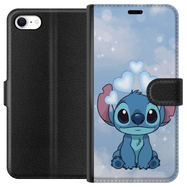 Apple iPhone 6 Plånboksfodral Stitch Hoppande Glädje – Rolig Design för Present