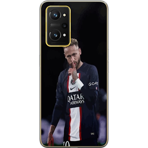 Realme GT Neo 3T Läpinäkyvä kuori Neymar