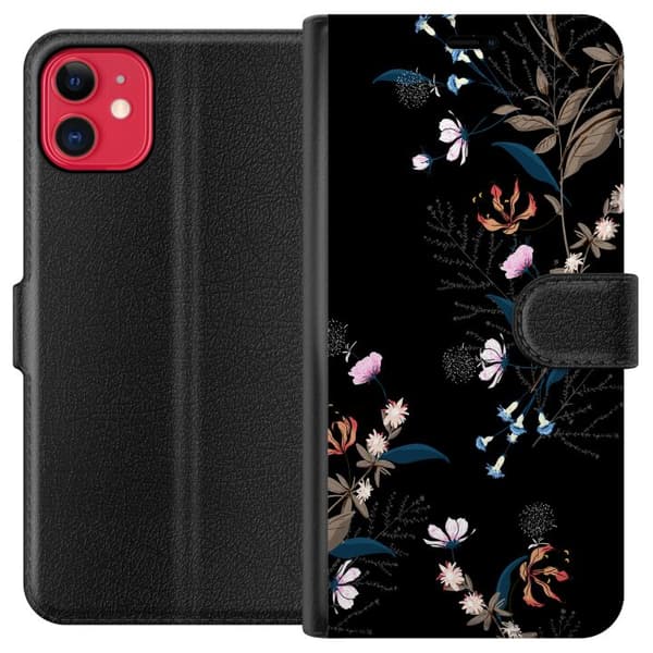 Kompatibelt Plånboksfodral till Apple iPhone 11 Blommor