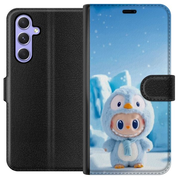 Samsung Galaxy A54 Tegnebogsetui sort ridder fortnite