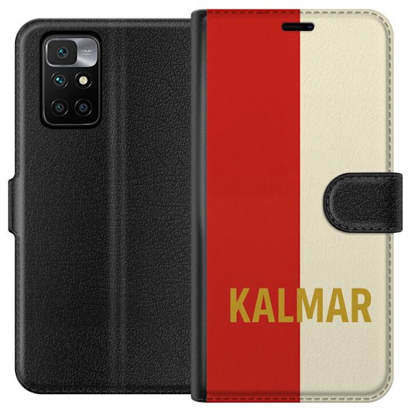 Xiaomi Redmi 10 Tegnebogsetui Kalmar - fodbold