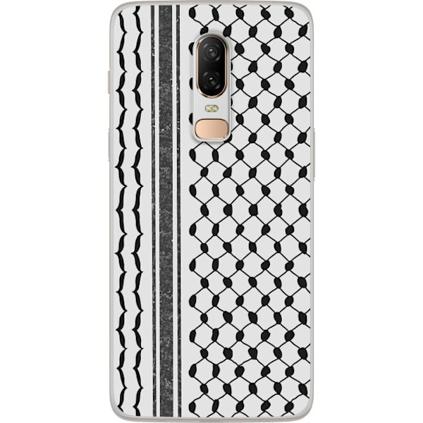 OnePlus 6 Läpinäkyvä kuori Palestiinalainen kuvio - perinte