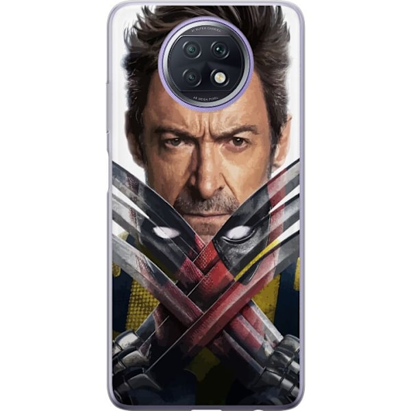 Xiaomi Redmi Note 9T Genomskinligt Skal Deadpool & Wolverine