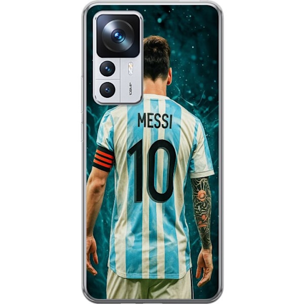 Xiaomi 12T Läpinäkyvä kuori Messi