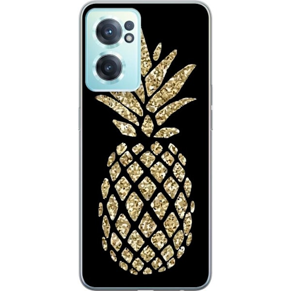 OnePlus Nord CE 2 5G Läpinäkyvä kuori Ananas