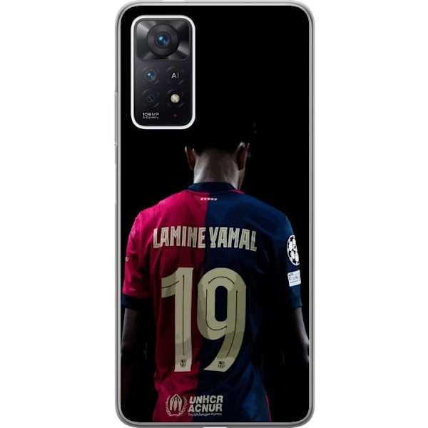 Xiaomi Redmi Note 11 Pro Läpinäkyvä kuori Lamine Yamal