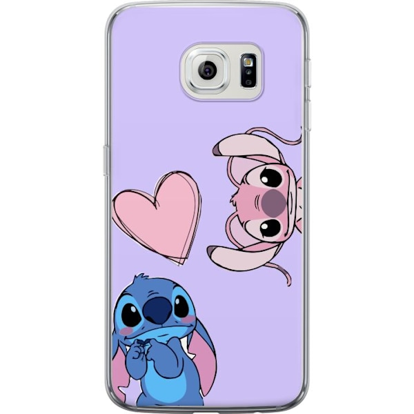 Samsung Galaxy S6 edge Läpinäkyvä kuori stich