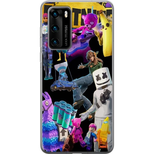 Huawei P40 Gennemsigtig cover Fortnite