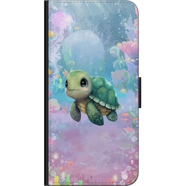 Kompatibel Tegnebogsetui til Samsung Galaxy A03s Skildpadde