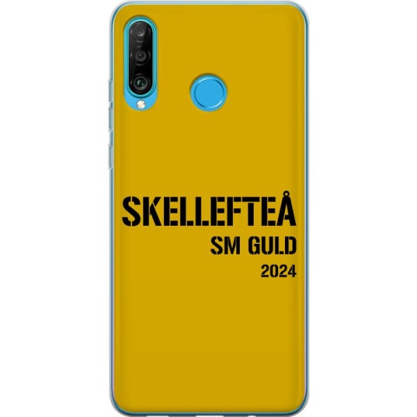 Huawei P30 lite Läpinäkyvä kuori Skellefteå SM KULTA