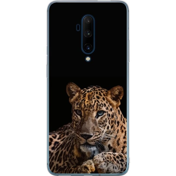 OnePlus 7T Pro Läpinäkyvä kuori Leopard
