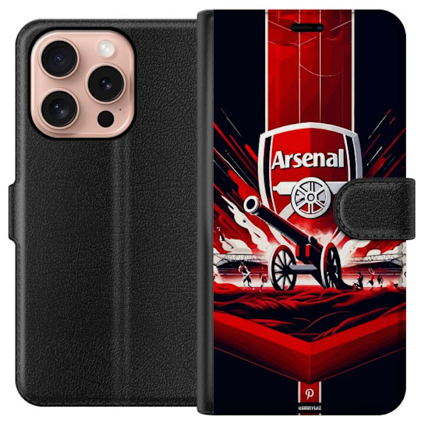 Apple iPhone 16 Pro Lompakkokotelo Arsenal