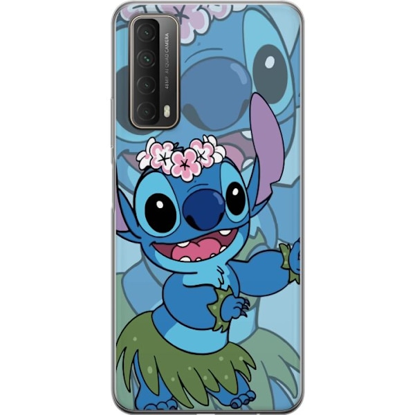 Huawei P smart 2021 Genomskinligt Skal Stitch under Stjärnorn
