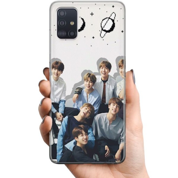 Samsung Galaxy A51 TPU Matkapuhelimen kuori K-POP BTS
